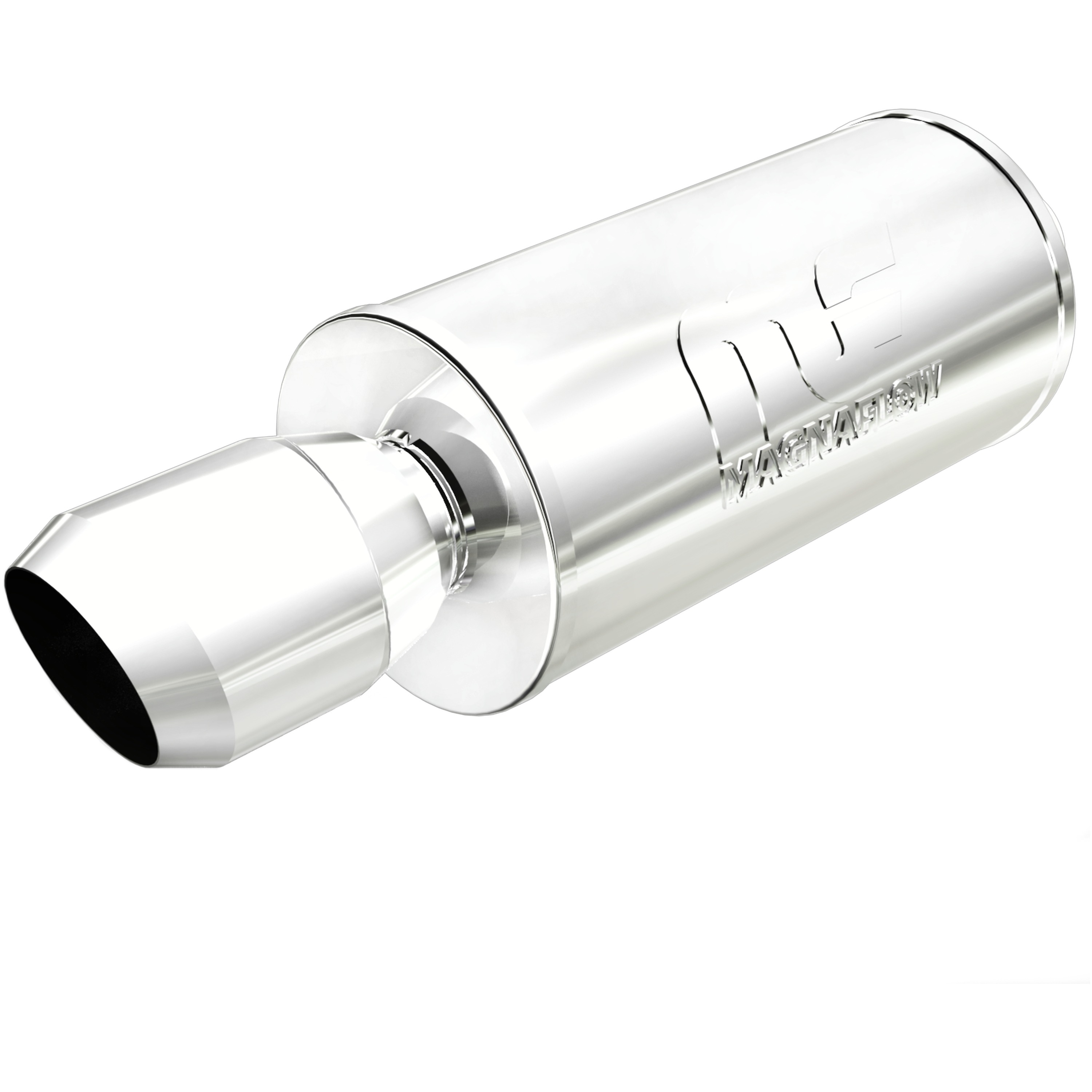 MagnaFlow Exhaust Products 14836 Straight-Through Performance Muffler; 2.25/4.5in. Center/Center; 7x14x7 Body